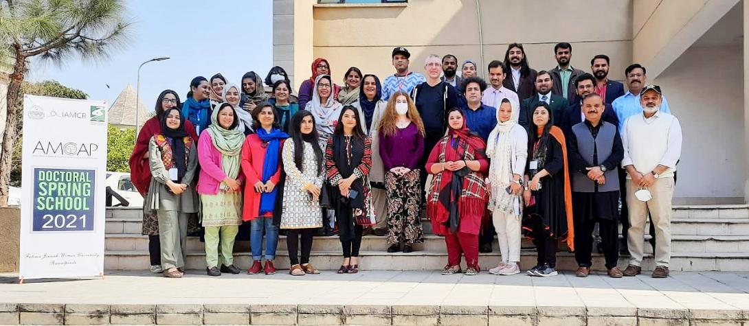 Participants of the second AMCAP Doctoral Spring School <br>Click on the image to see the photo Participants of the second AMCAP Doctoral Spring School