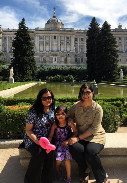 Kajalie Shehreen Islam sightseeing in Madrid Kajalie Shehreen Islam sightseeing in Madrid